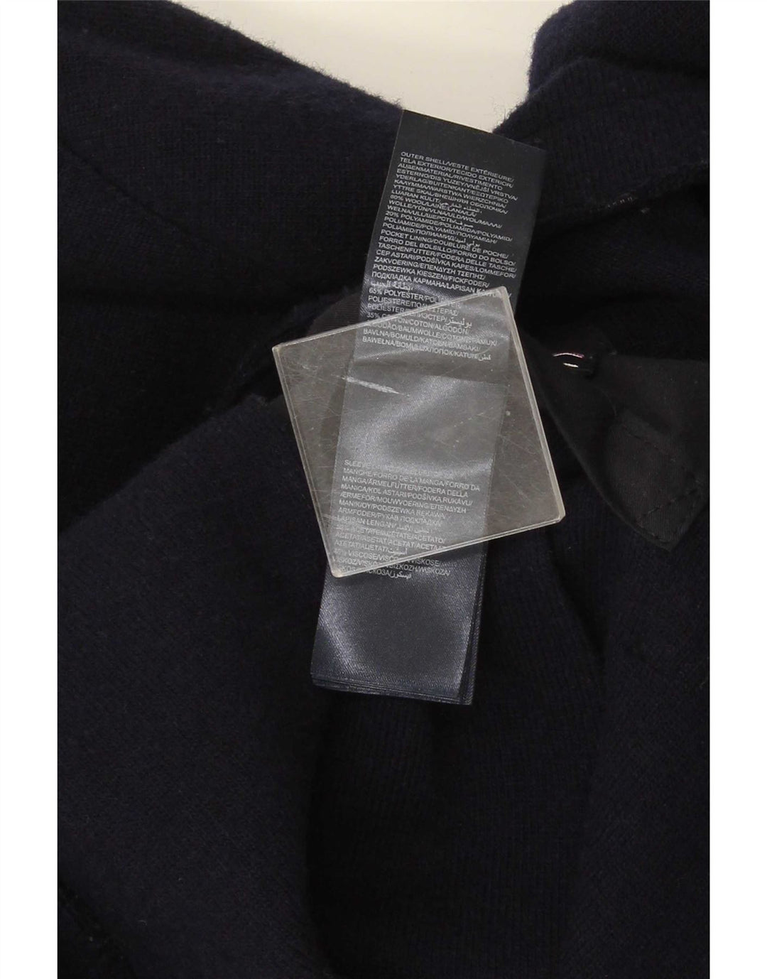 Tommy Hilfiger Chaqueta tipo blazer de 3 botones para hombre IT 54 2XL Lana azul marino