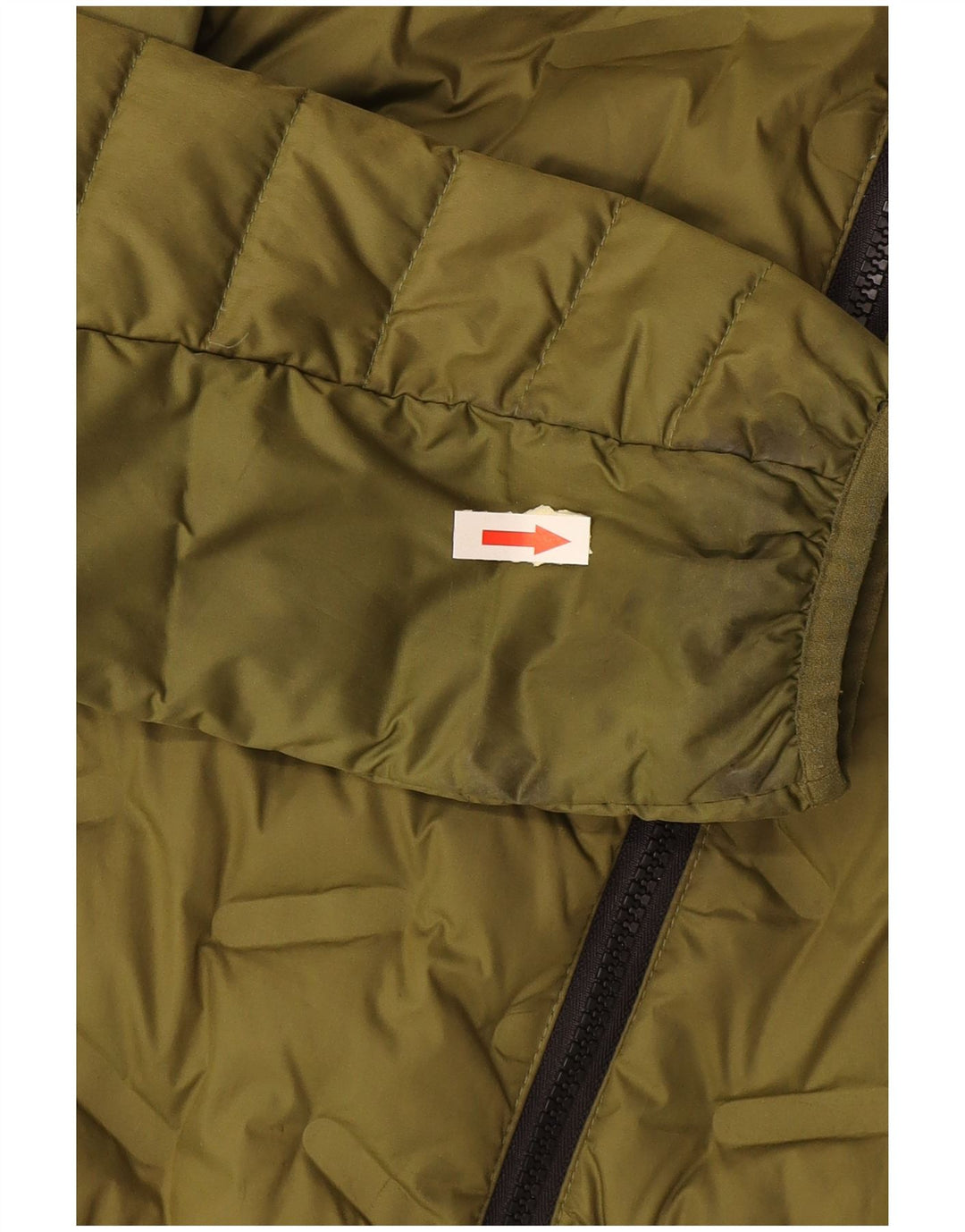 Superdry Chaqueta acolchada con capucha para hombre Reino Unido 44 Poliéster verde grande