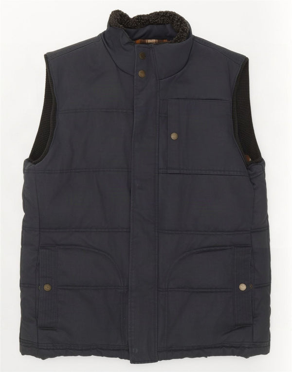 Chaleco acolchado para hombre Fat Face UK 38 Medium Azul marino Algodón