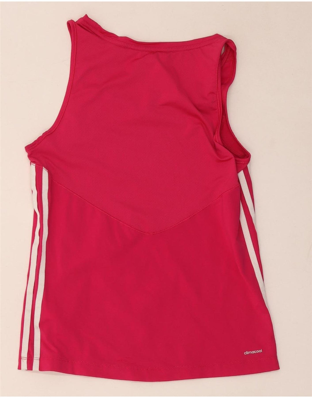 Adidas Mujer Climacool Chaleco Top UK 12/14 Medio Rosa Poliamida