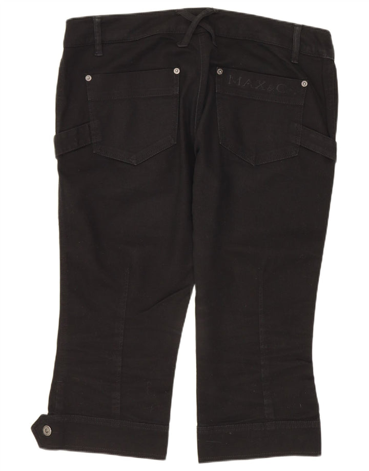 Max & Co. Bermudas para mujer UK 14 Large W36 Negro