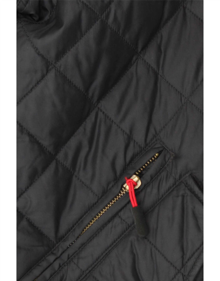 Barbour Chaqueta acolchada para hombre UK 40 Large Poliamida negra