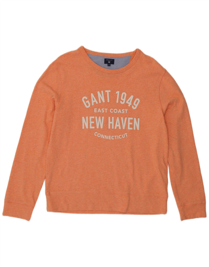 Gant Sudadera Gráfica Jumper De Algodón Rosa Medio |