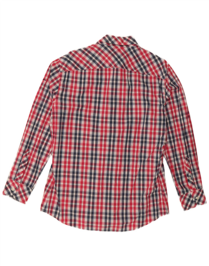 Camisa Harmont & Blaine Hombre XL Algodón Cuadros Rosa