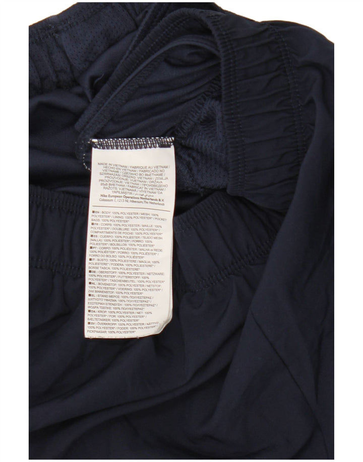 Pantalones cortos deportivos Nike Dri Fit para hombre XL Poliéster azul marino