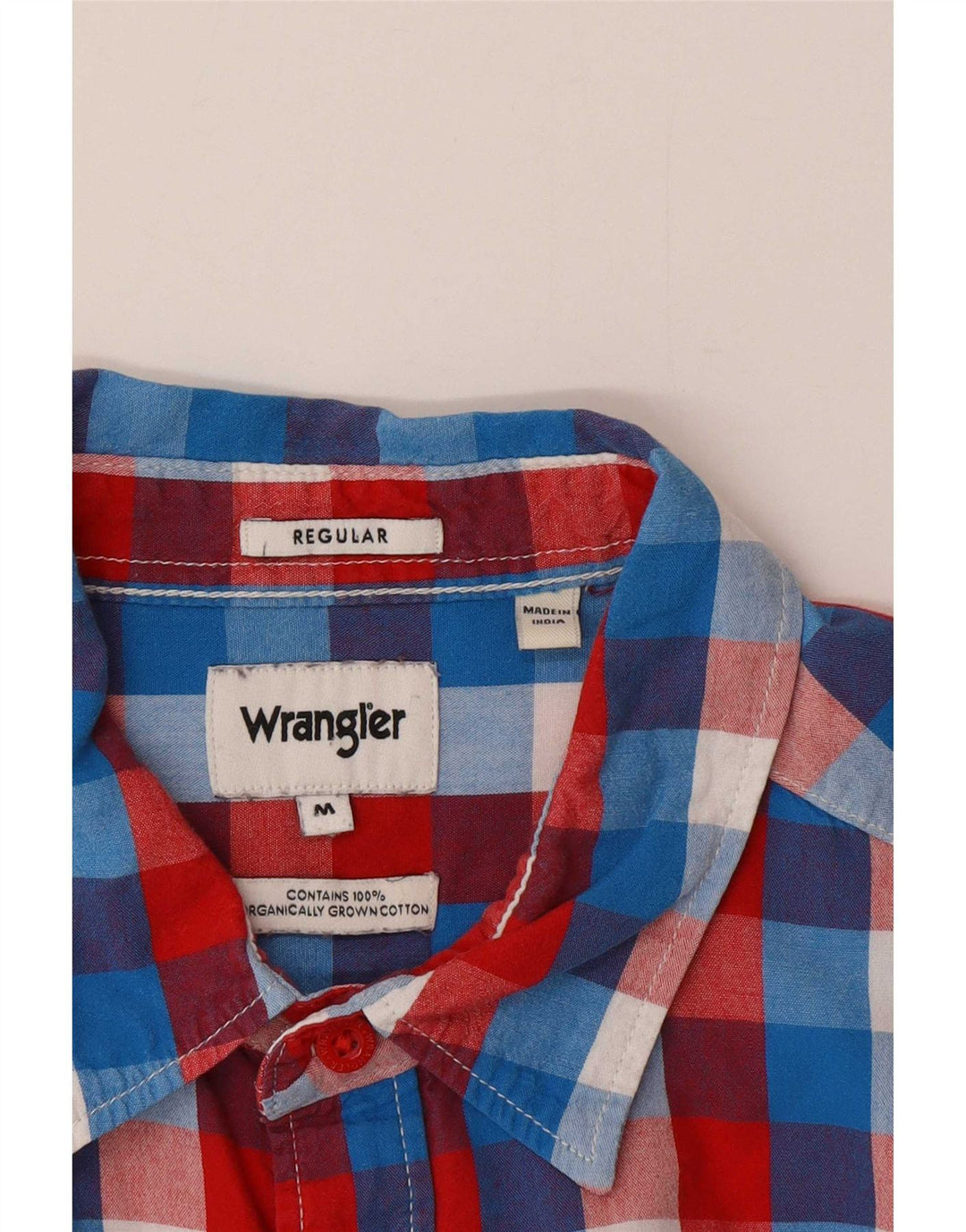 Wrangler Camisa Regular Fit De Algodón A Cuadros Multicolor Mediano Hombre
