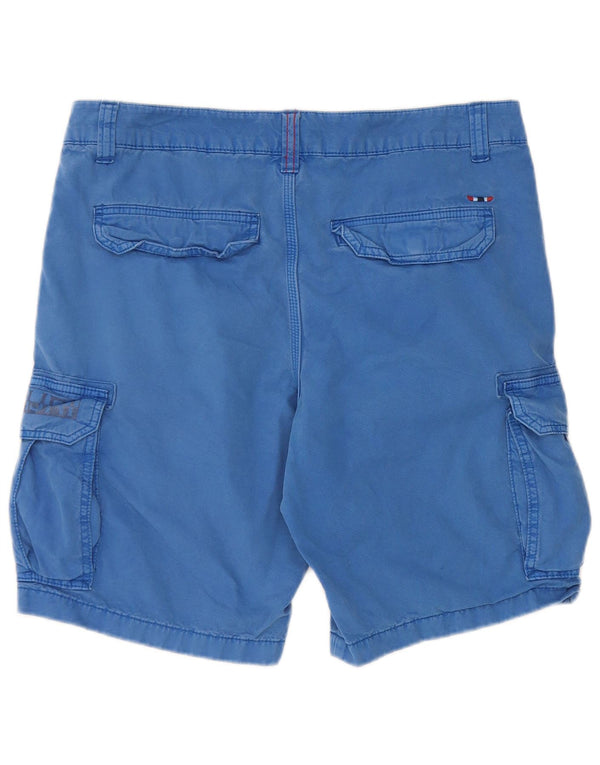 Napapijri Shorts cargo para hombre W32 Algodón azul grande