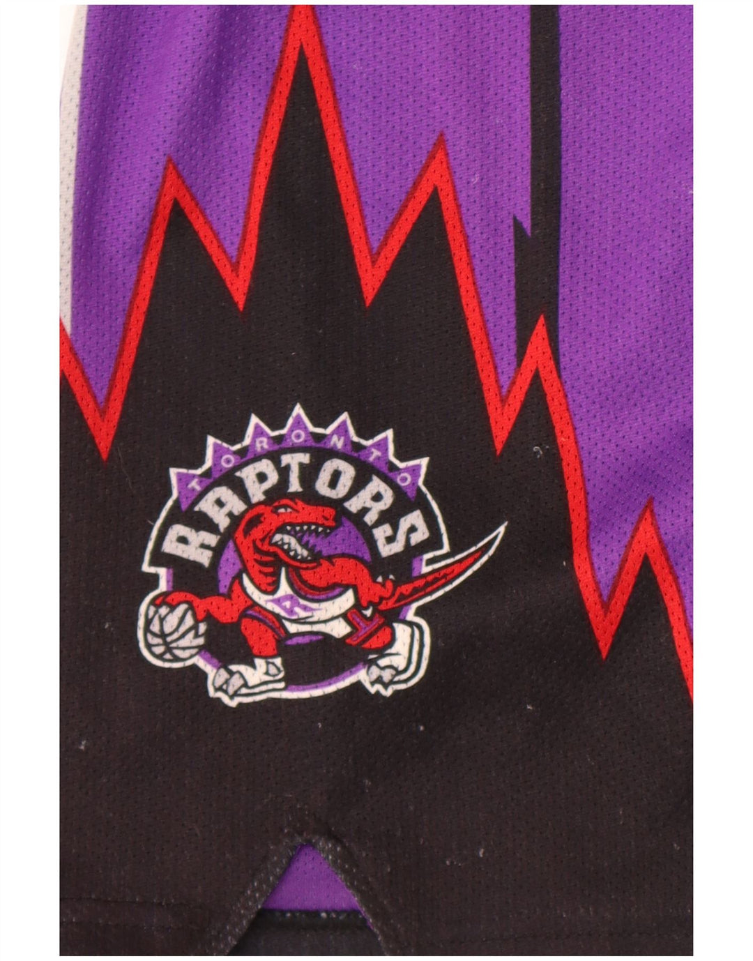 Champion Mens Mitchell&Ness NBA Los Toronto Raptors Pantalones Cortos Pequeño Púrpura