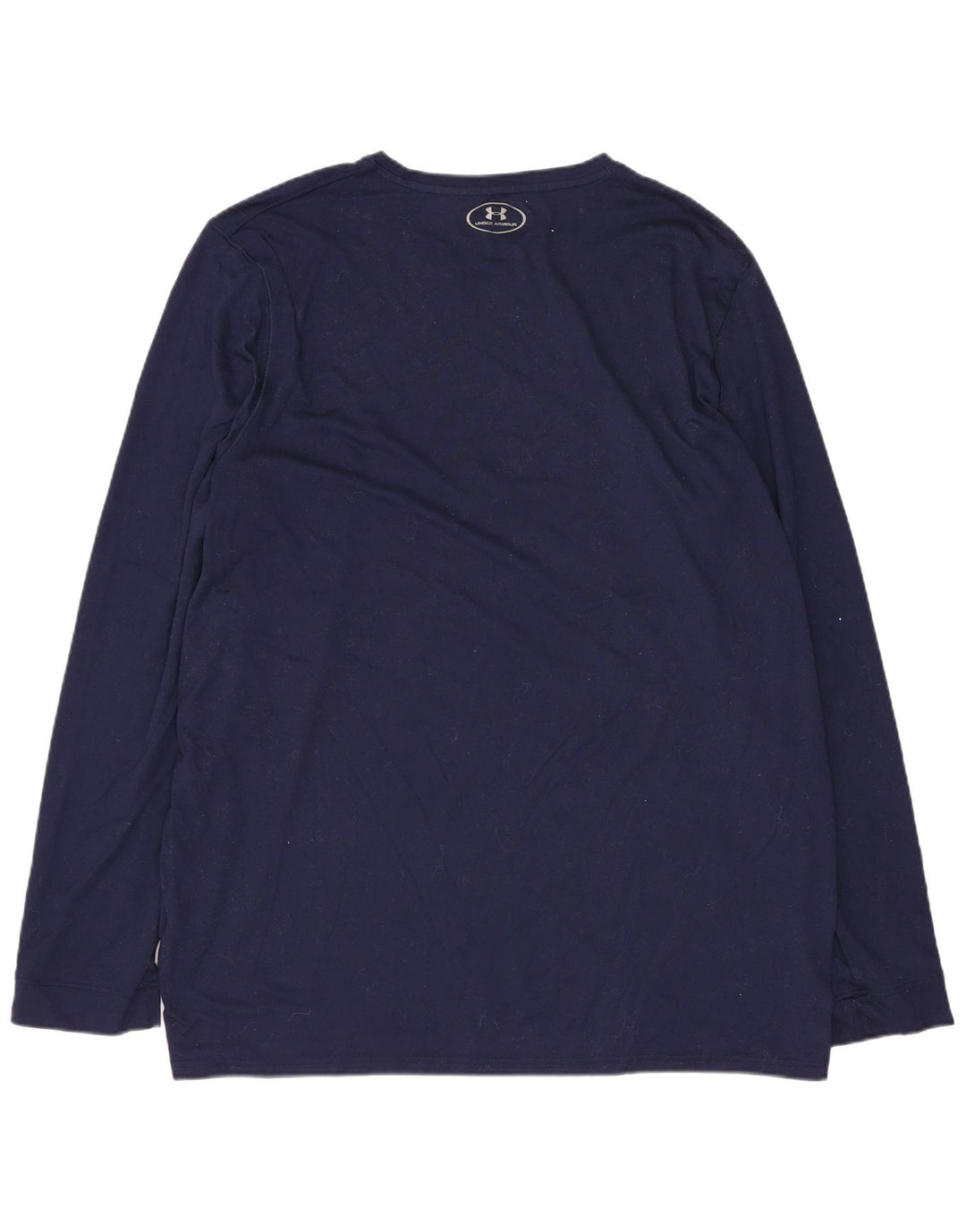 UNDER ARMOUR Camiseta de manga larga para hombre Poliéster azul marino grande