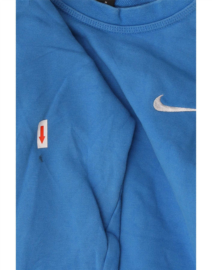 Nike - Sudadera para mujer (talla 40), color azul medio, algodón