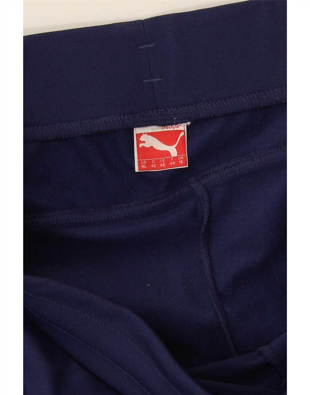 Puma - Pantalones de chándal para mujer, talla 40, talla grande, color azul marino