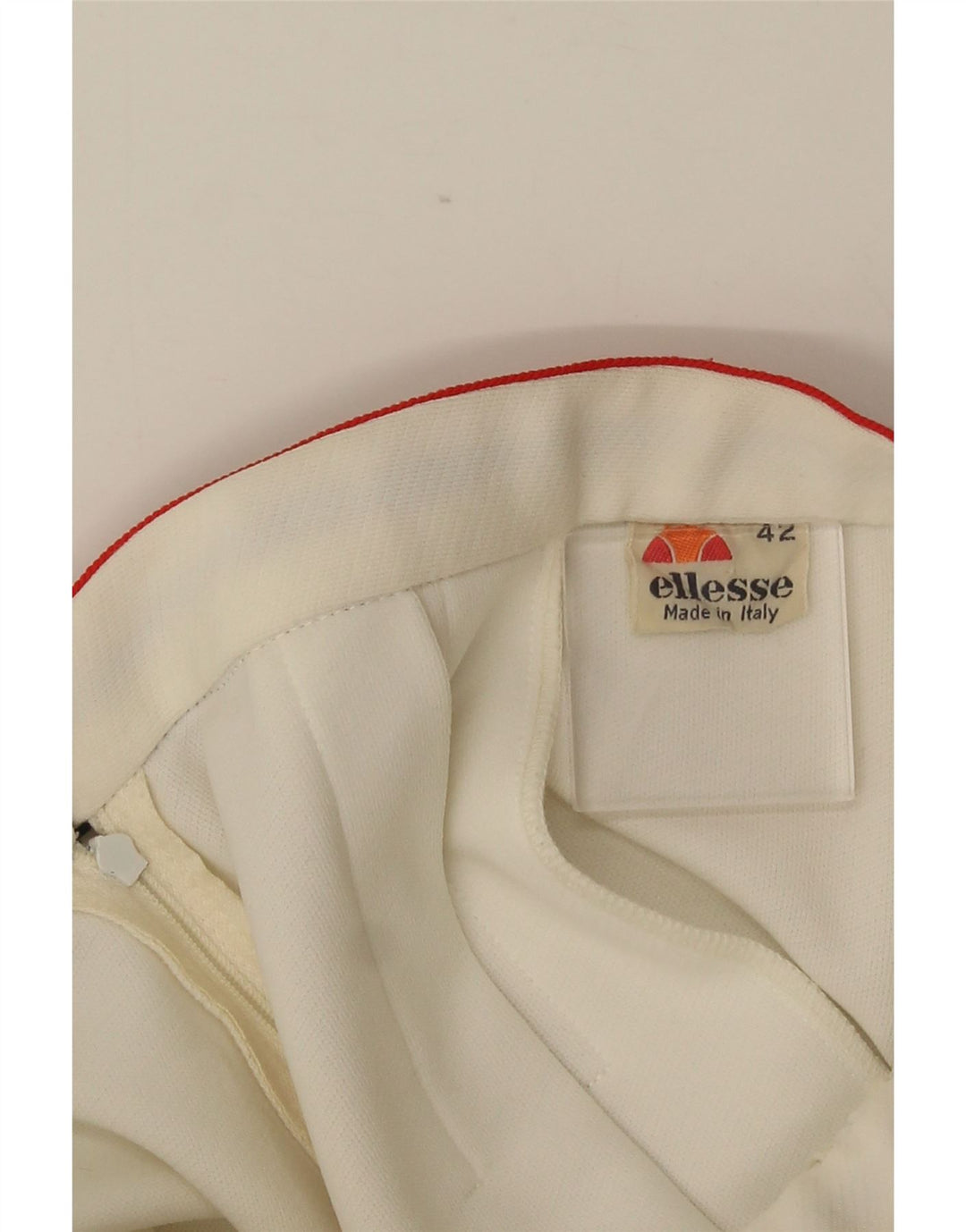 ELLESSE Falda de tenis para mujer IT 42 Medium White Colourblock