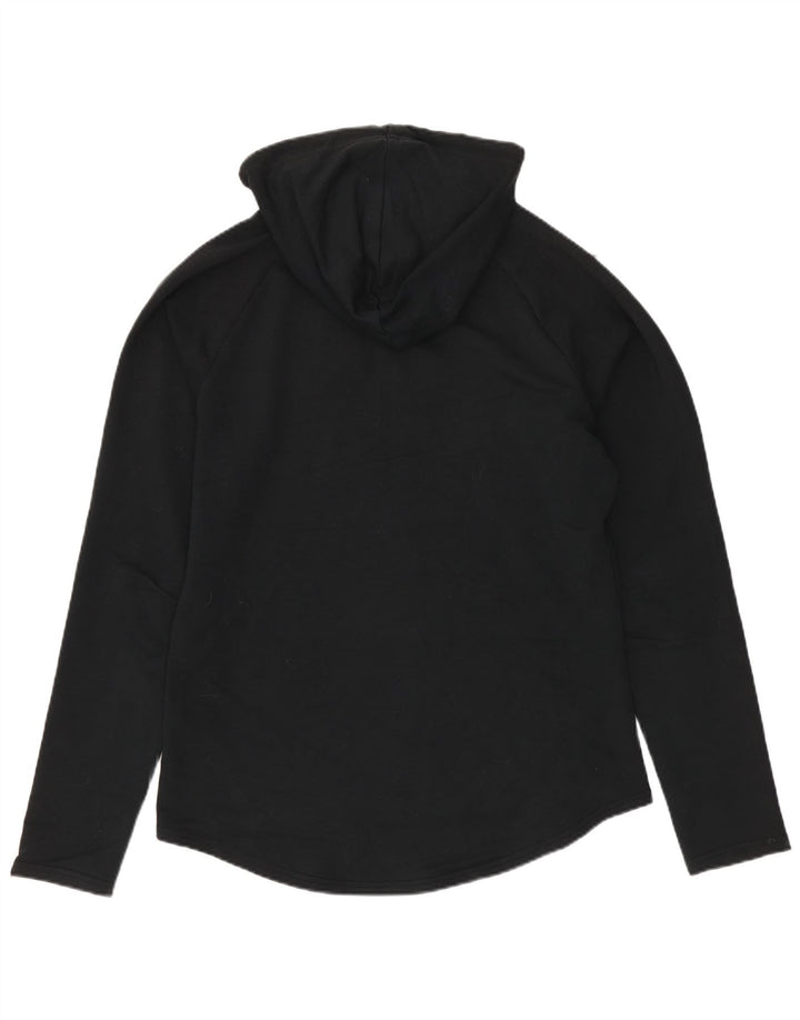 PUMA Sudadera con capucha para mujer UK 10 Small Black Cotton