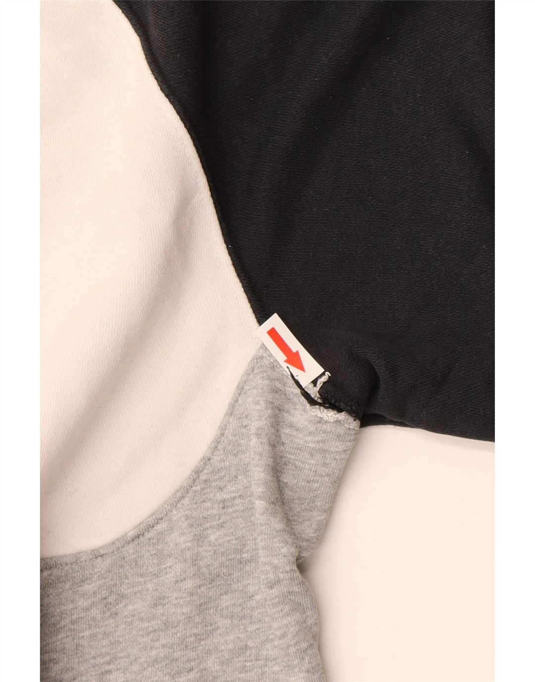 Nike Hombre Sudadera con gráfico tipo jersey de algodón color block en gris medio