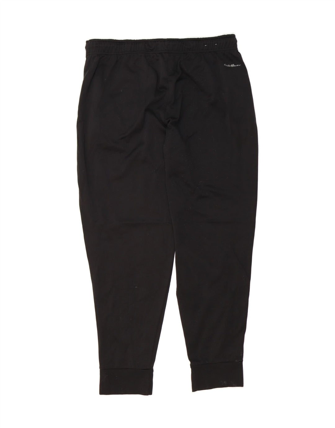 EDDIE BAUER Mens Tracksuit Trousers Joggers Large Black Polyester Vintage Eddie Bauer and Second-Hand Eddie Bauer from Messina Hembry 