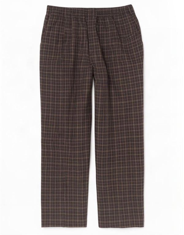 Marks & Spencer Pantalones Casuales de Cintura Alta para Mujer UK 18 XL W34 L27 Negro