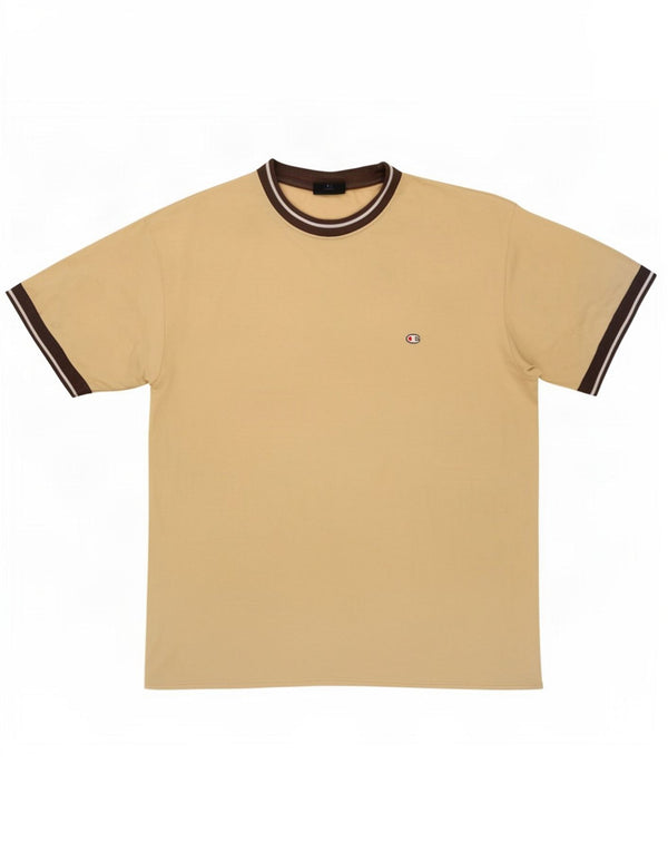Champion Camiseta para hombre Top Large Beige
