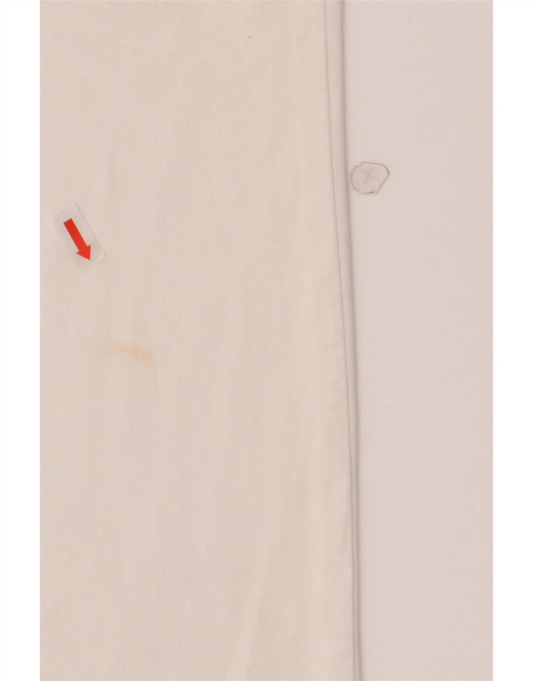 TRUSSARDI Womens Slim Jeans W26 L27 White Vintage Trussardi and Second-Hand Trussardi from Messina Hembry 