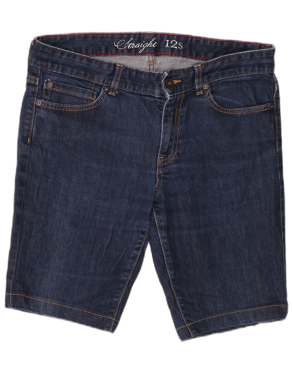 Tommy Hilfiger Pantalones cortos de mezclilla para mujer US 12 Large W34 Azul marino