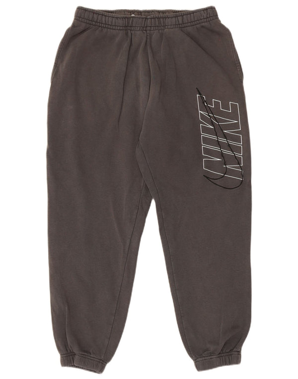 Nike Hombre Pantalones De Chándal Gráfico Joggers Grande Gris Algodón