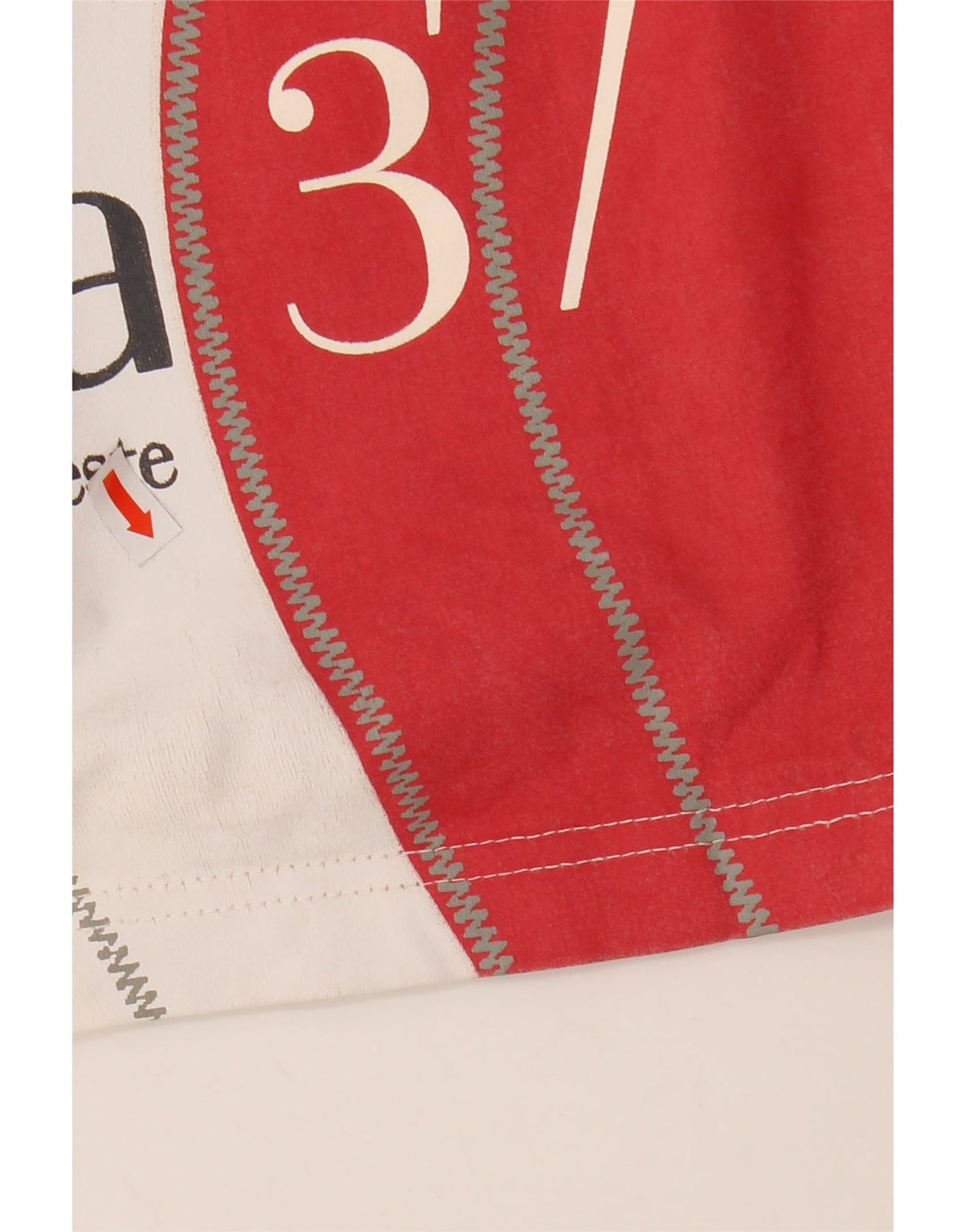 MURPHY & NYE Camiseta con gráfico Barcolana para hombre Top mediano color blanco