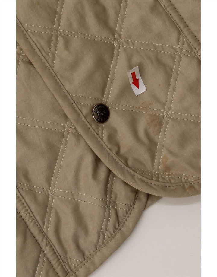 Belfe & Belfe Chaqueta acolchada para hombre IT 52 XL Algodón beige