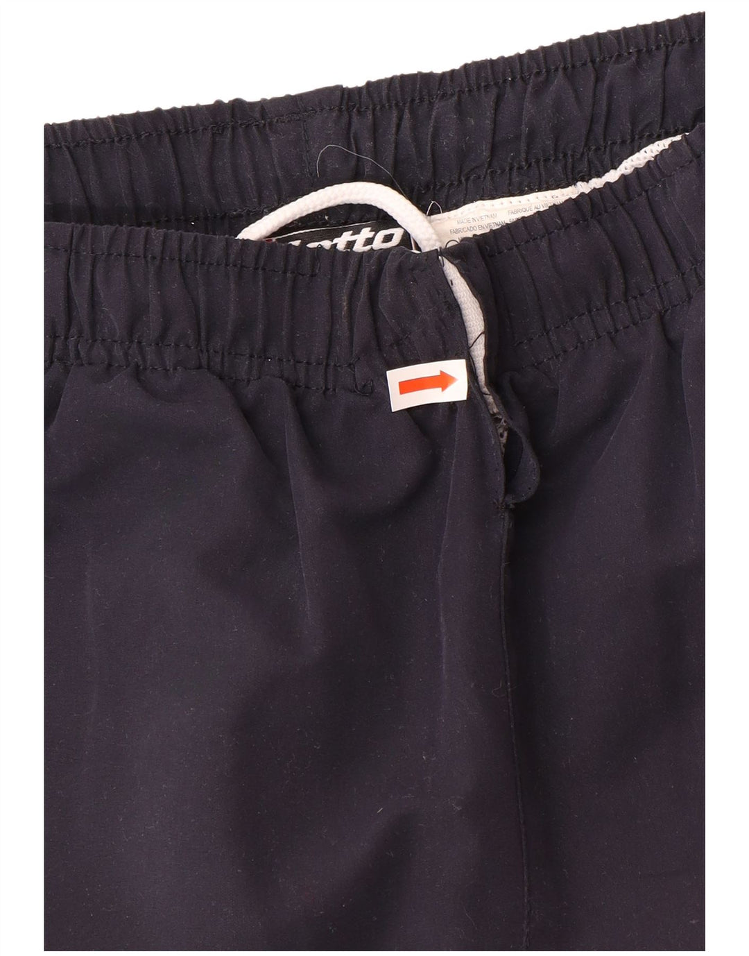 Pantalones De Chándal Lotto Hombre Poliéster Color Block Azul Marino Medio