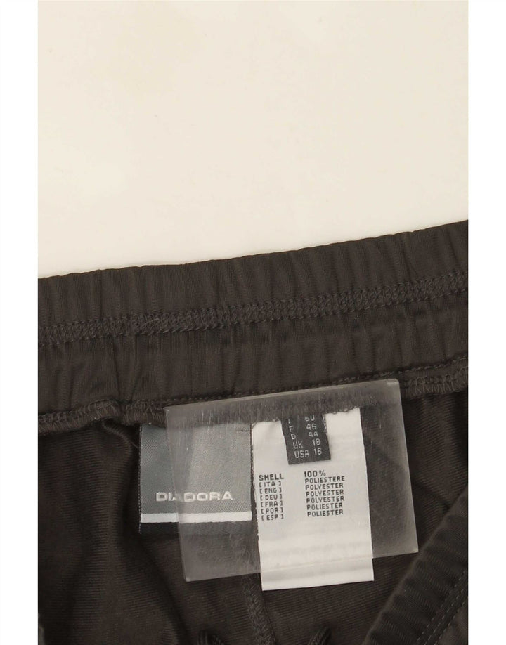 Diadora Pantalón Chándal Mujer ES 40 XL Gris Poliéster