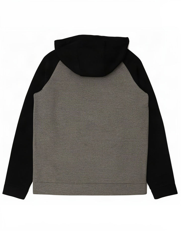 Nike Dri Fit Graphic Sudadera con capucha para hombre, talla pequeña, color gris, poliéster