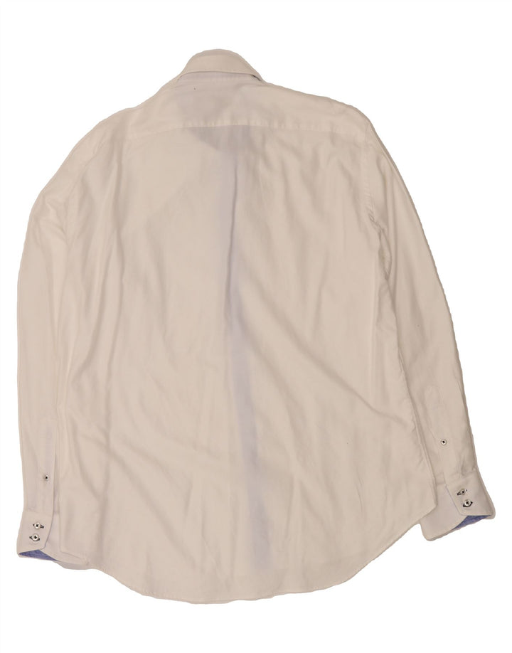 ZARA Mens Shirt Size 44 17 XL White Vintage Zara and Second-Hand Zara from Messina Hembry 