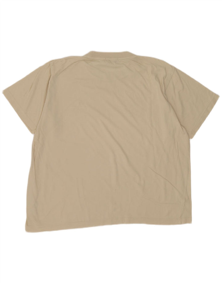 Camiseta Trussardi Hombre Top Small Beige Algodón