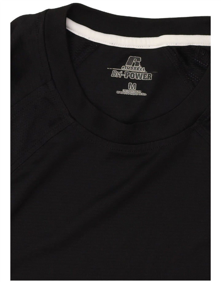 RUSSELL ATHLETIC Camiseta Hombre Top Mediano Negro Poliéster