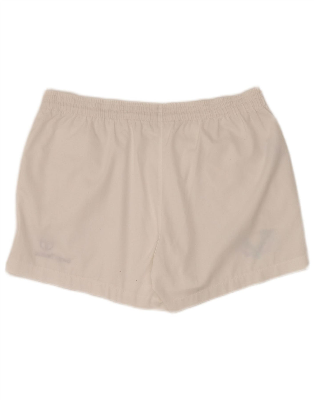 Sergio Tacchini Pantalones cortos deportivos con gráficos para hombre IT 52 Poliéster blanco grande