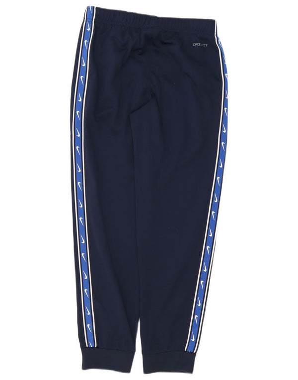 Nike Boys Dri Fit Chándal Pantalones Joggers 12-13 años Grande Azul Marino