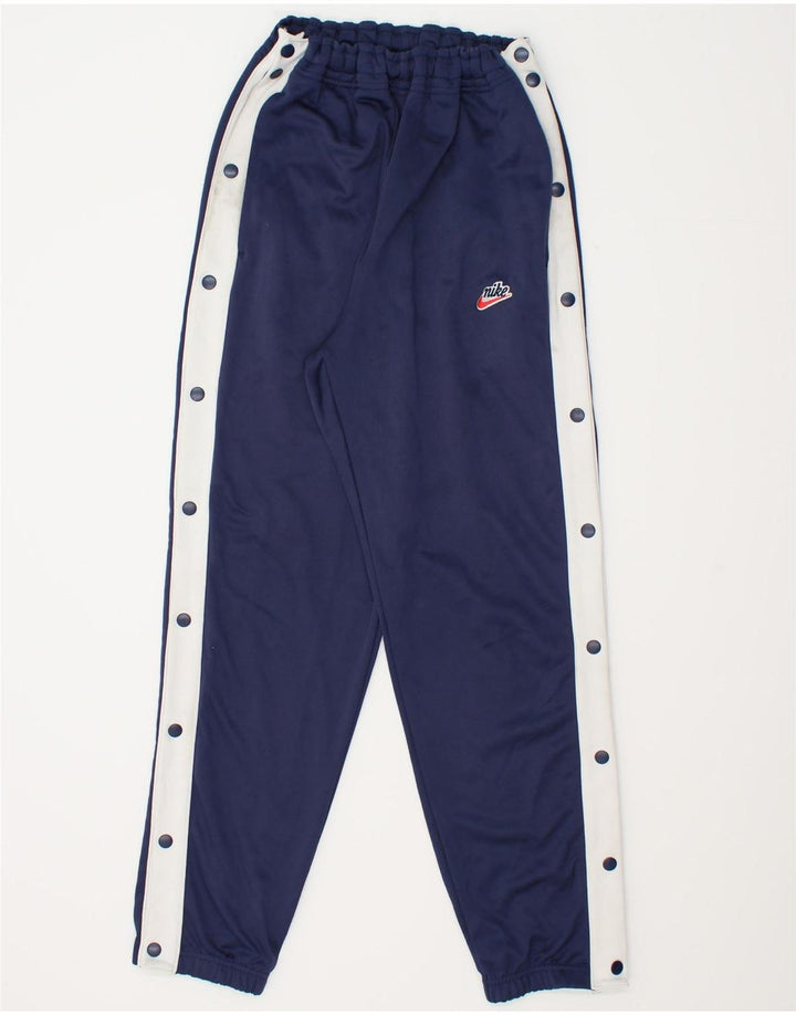 NIKE Hombre Pantalones de chándal Joggers Large Azul Marino Colorblock Poliéster