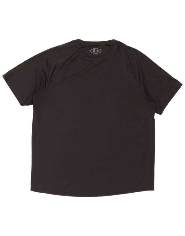 Under Armour Mens The Tech Tee T-Shirt Top Large Black