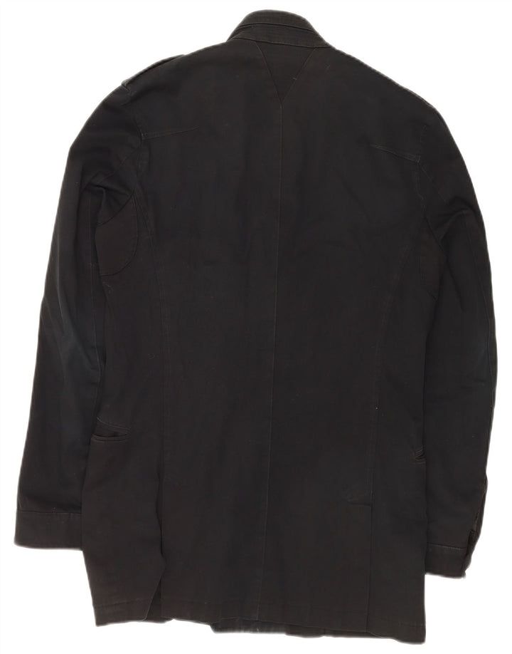 Chaqueta militar Reiss para hombre UK 36 Small Algodón negro