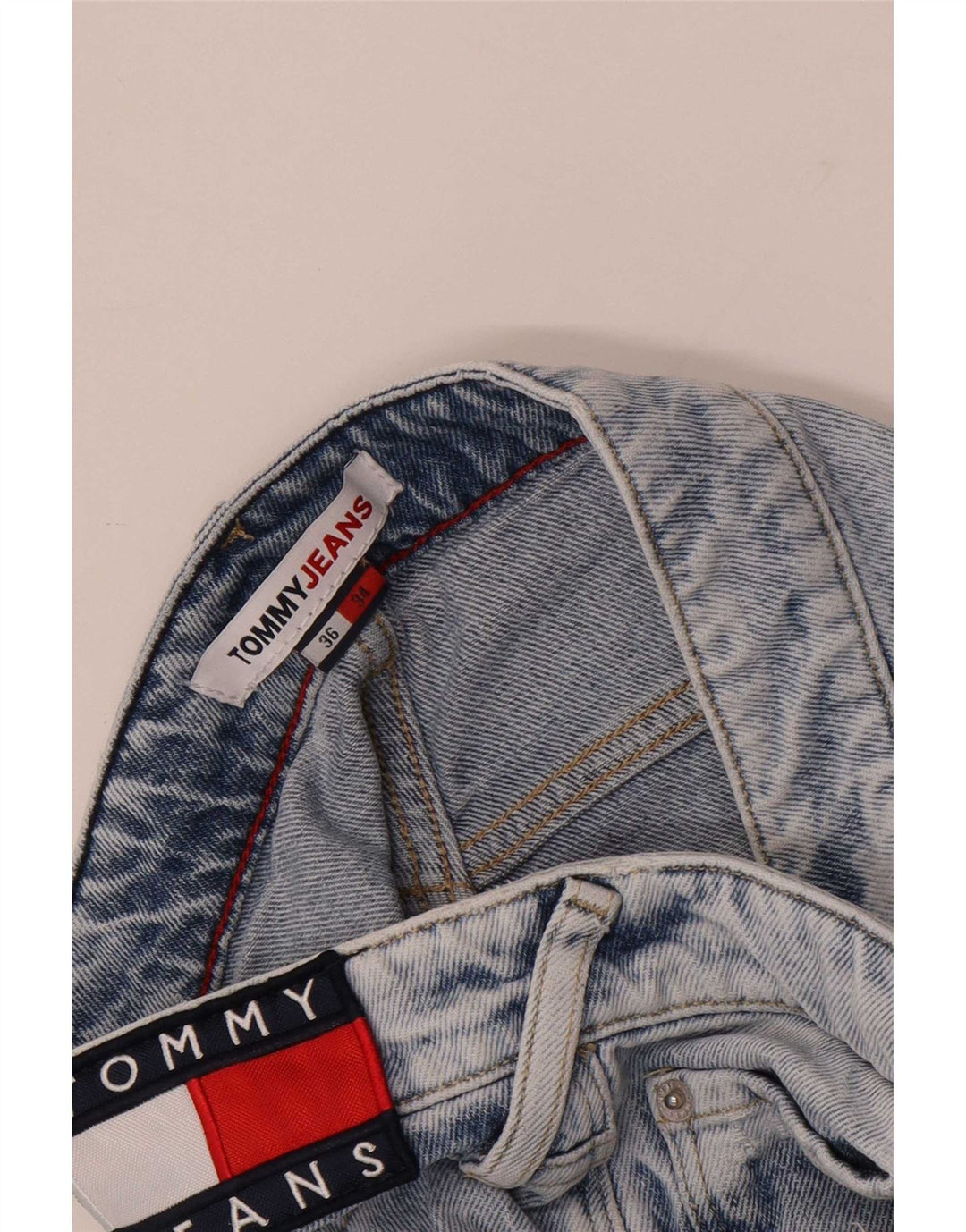 Tommy Hilfiger Vaqueros ajustados para hombre W36 L29 Azul