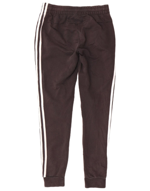 Adidas Pantalones de chándal para mujer Joggers UK 8/10 Small Black Cotton