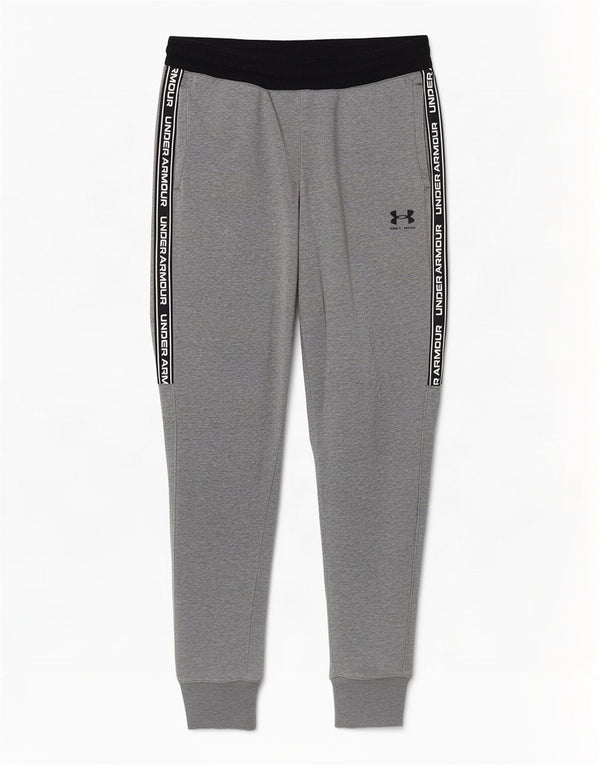 Under Armour Pantalones de chándal para niño, Joggers, 11-12 años, Grande, Gris