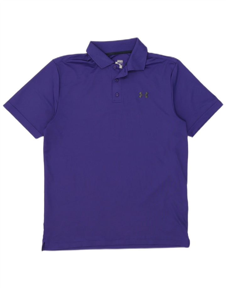 Under Armour Polo Heat Gear Hombre Poliéster Azul Medio