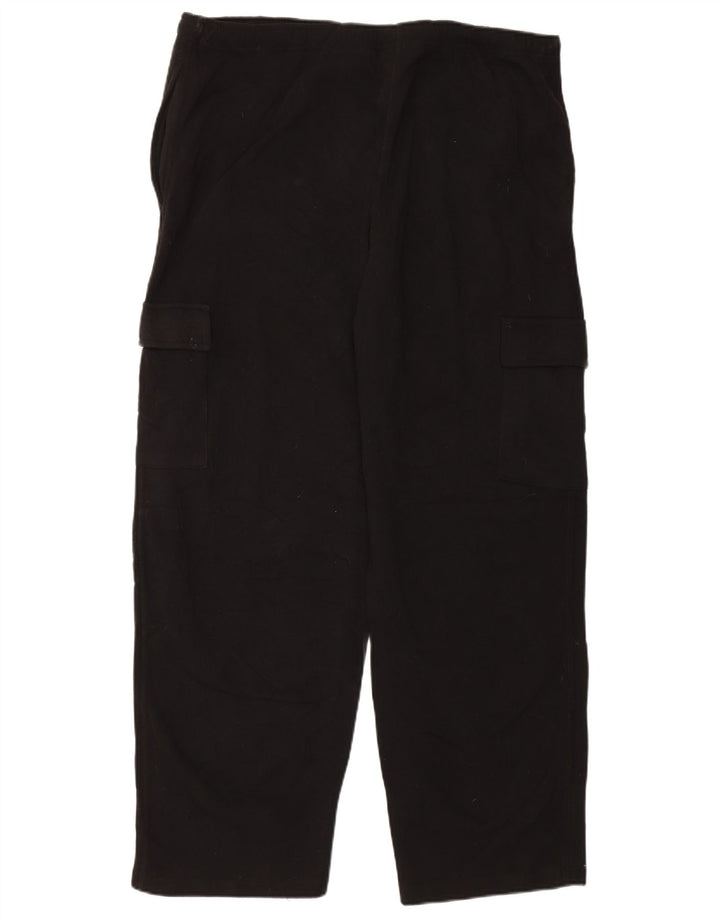 RUSSELL ATHLETIC Pantalones de chándal cargo para hombre 2XL Poliéster negro