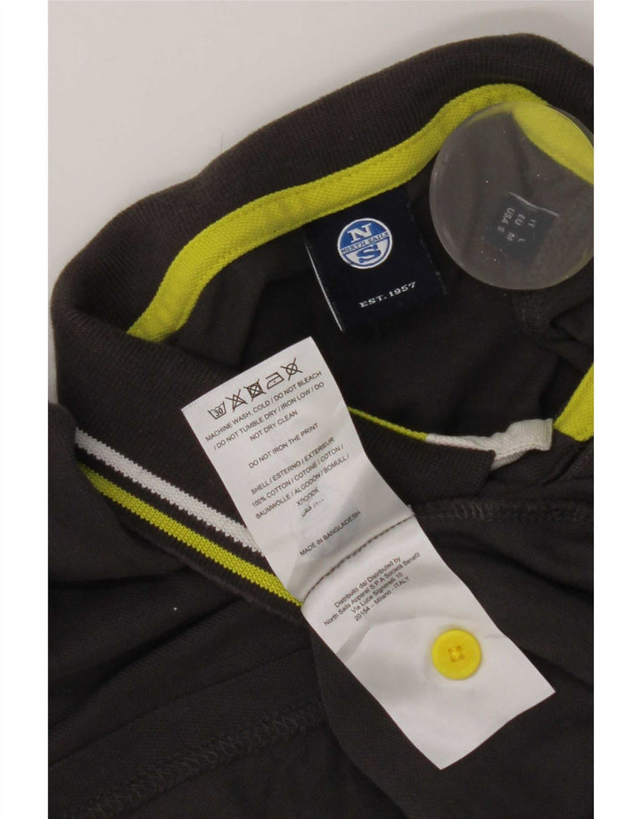 Polo North Sails Hombre Algodón Gris Medio