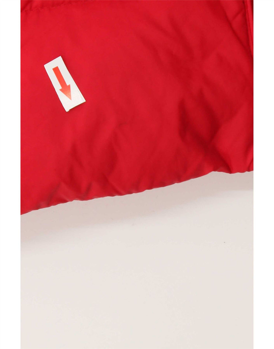 Tommy Hilfiger Chaqueta acolchada con capucha para mujer Reino Unido 14 Algodón rojo mediano