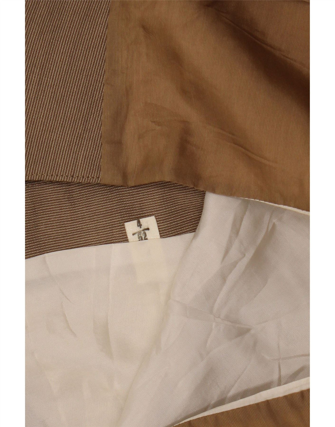 Chaleco vintage para hombre IT 52 Raya marrón grande