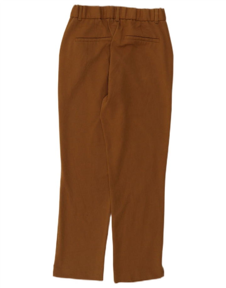 Zara Mujer Pantalones Cortos Pequeños W26 L24 Marrón