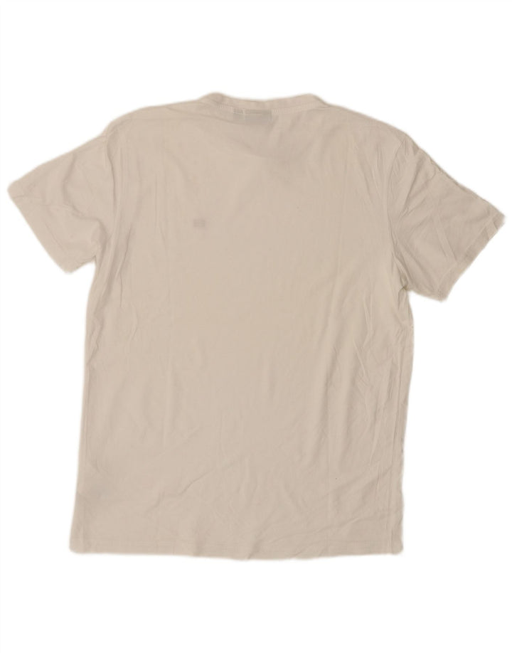 Napapijri Camiseta Geographic para Hombre Top Medium White Cotton