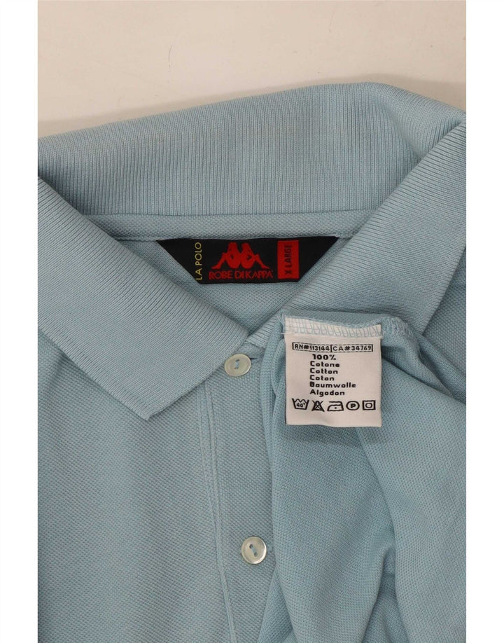 Kappa Polo Hombre XL Algodón Azul