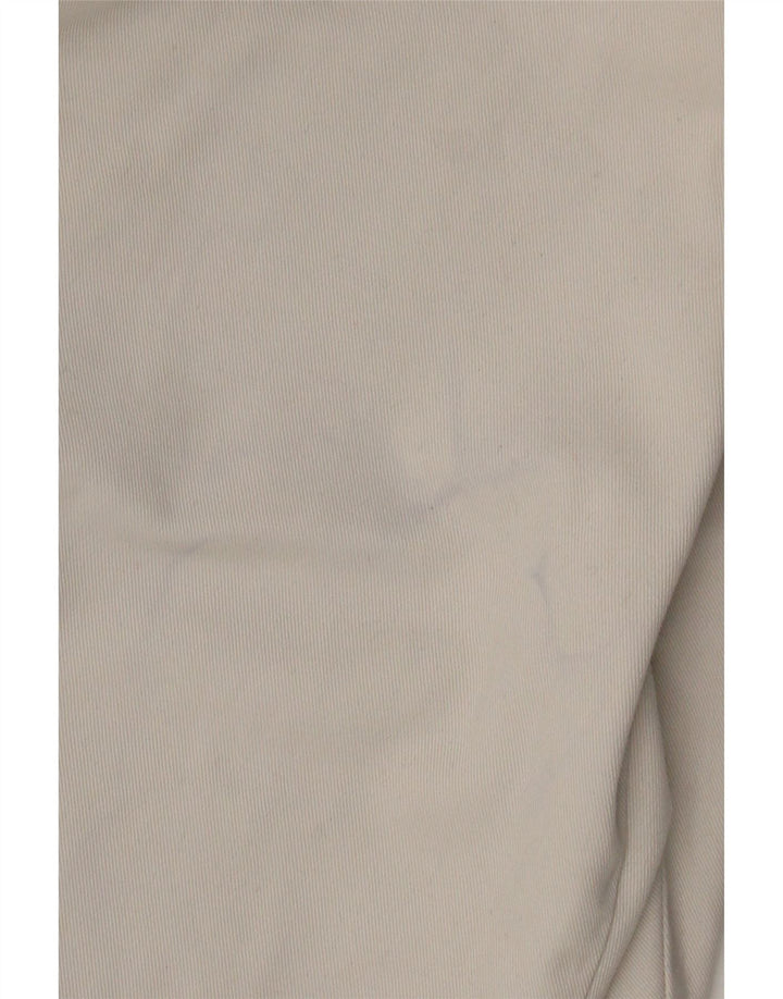 MAVERICK Pantalón cargo recto para hombre W36 L30 Algodón blanco