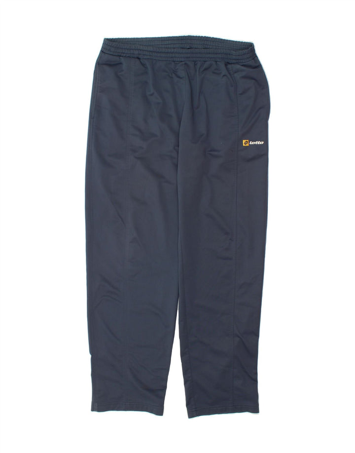 LOTTO Mens Tracksuit Trousers XL  Navy Blue Polyester Vintage Lotto and Second-Hand Lotto from Messina Hembry 